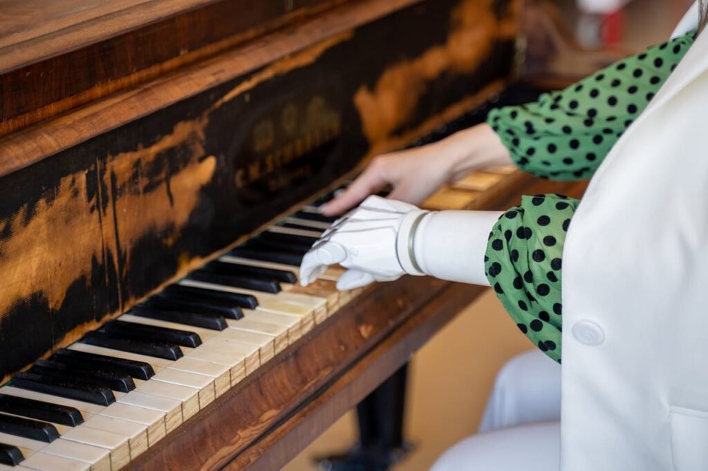 Innovative prosthetics empower musicians to create and perform. Discover adaptive solutions tailored for your art.