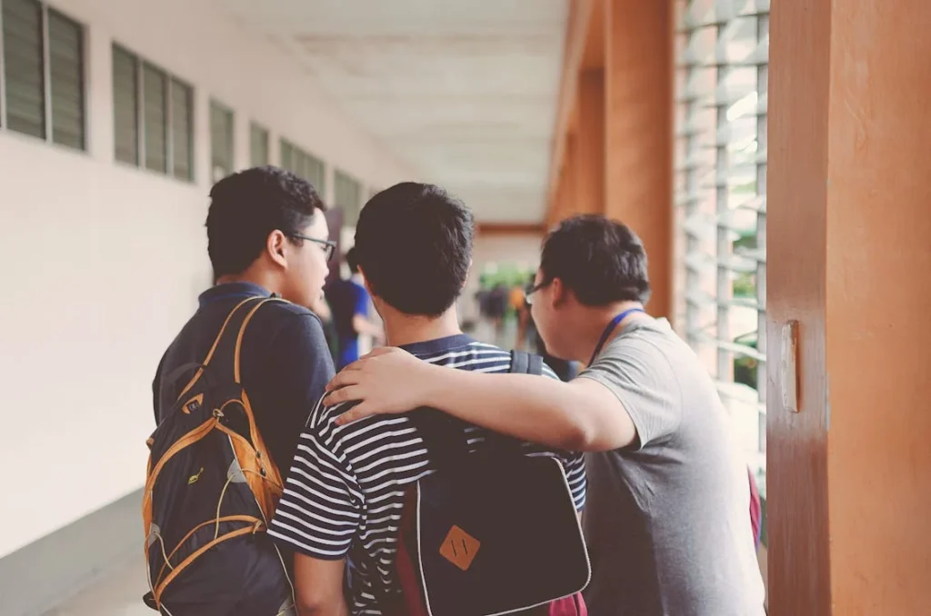Inclusive education means that students with disabilities study alongside their peers in regular schools and universities, with the necessary support to help them succeed.