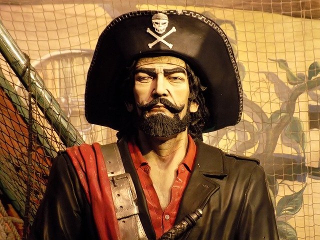 Captain Hook, the infamous villain from Peter Pan